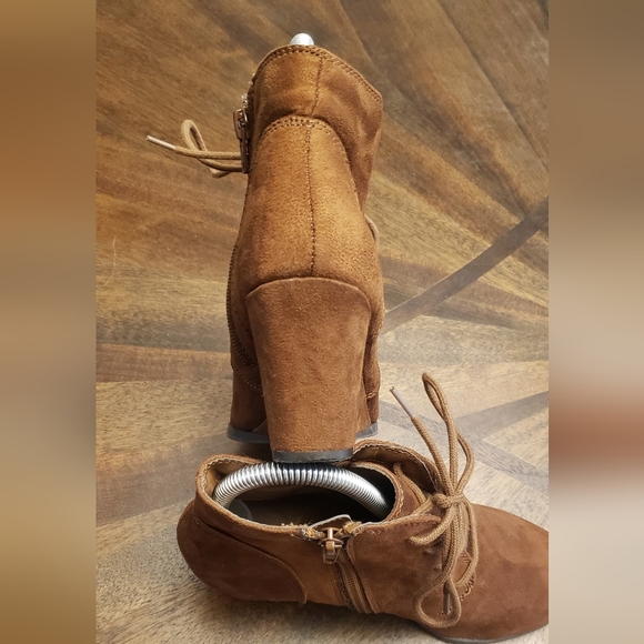 American Rag Womens Baylie Ankle Wedge Boots Sizs 7 - Picture 5 of 10